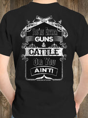 Kid's Short Sleeved T-shirt - G&C SALOON SIGN