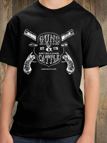 Kid's Short Sleeve T-shirt - G&C SHIELD