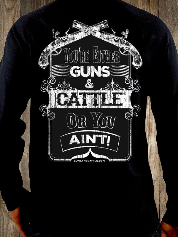 Kid's Long Sleeve - G&C SALOON SIGN