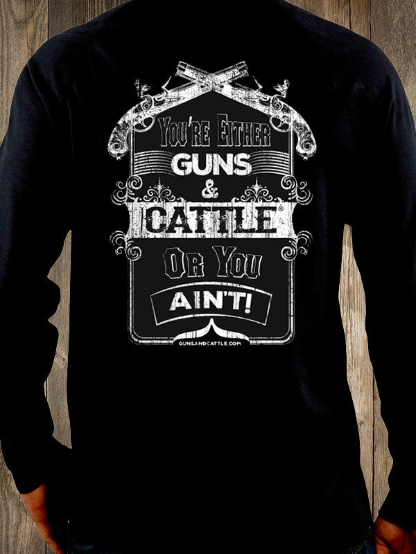 Men's Long Sleeve - G&C SALOON SIGN