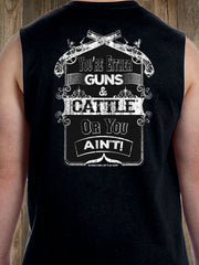 Men's Muscle T - G&C SALOON SIGN