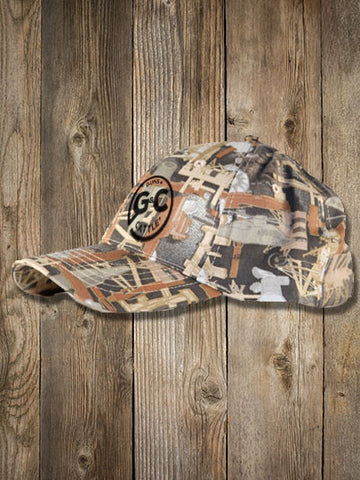 Solid OILFIELD CAMO Hat - Embroidered G&C BRAND