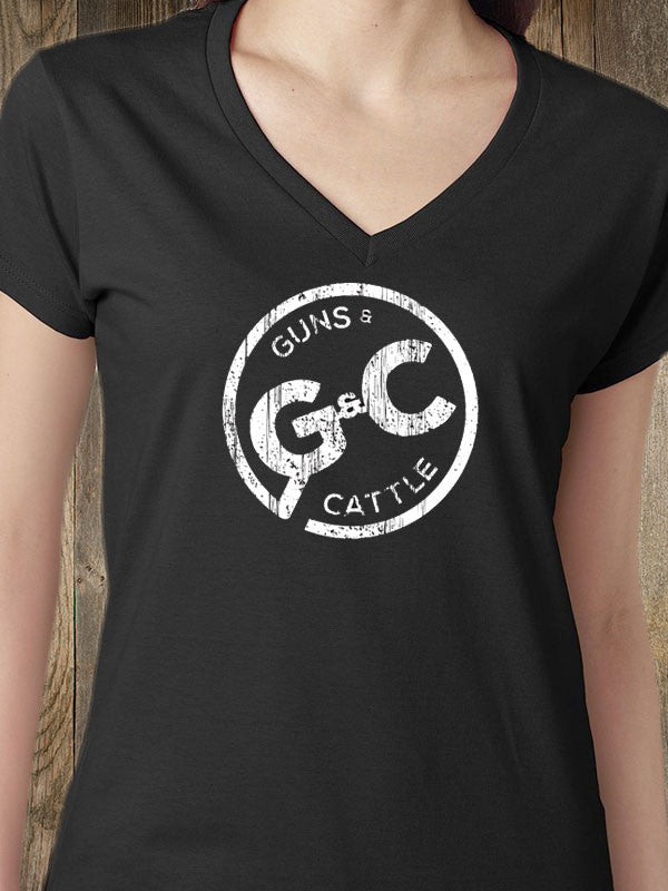 Women's V-neck T-shirt - G&C BRAND